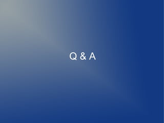 Q&A
 