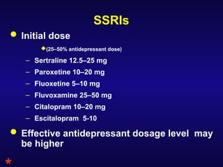 Comprehensive Drug Treatment and Management of Panic Disorder | PPT