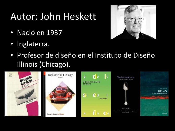 "El diseño en la vida cotidiana: Objetos" John Heskett