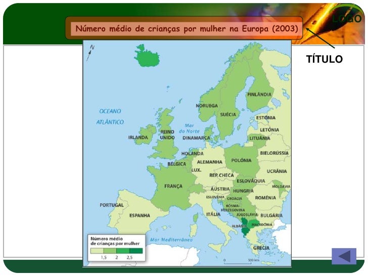 6 elementos de um mapa