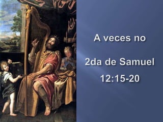 El poder de la oración | PPTX