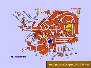 AROCHE (HUELVA): PLANO BÁSICO 