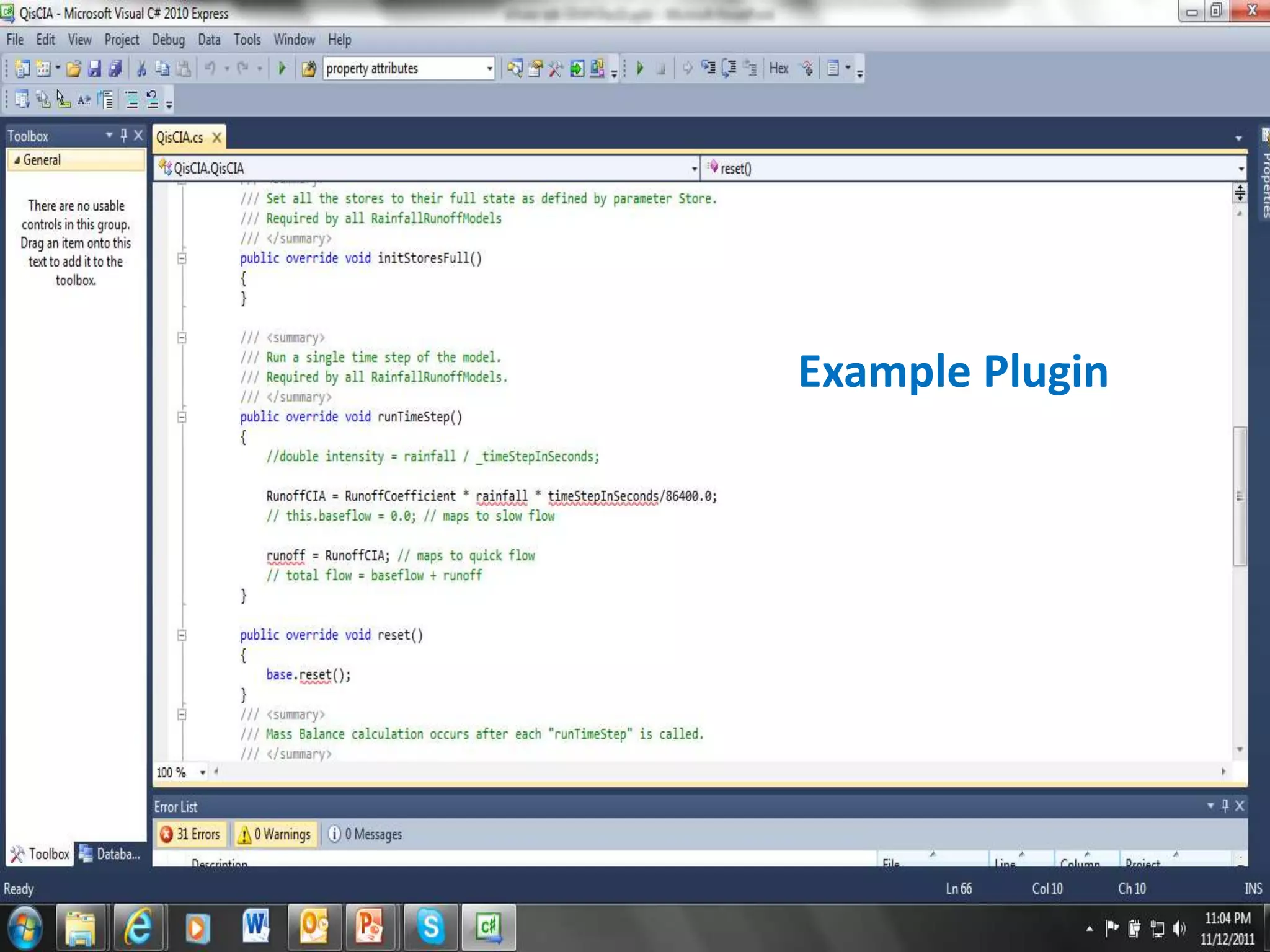 Example Plugin 
 