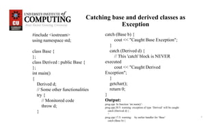 6-Exception Handling and Templates.pptx