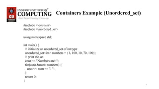 Unordered Containers 6-Exception Handling and Templates.pptx