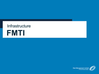 Infrastructure
FMTI
 