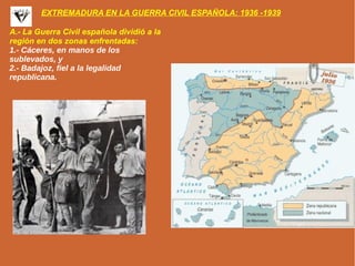 GUERRA CIVIL ESPA OLA 1936 1939 Apuntes Para Bachillerato GUERRA CIVIL ESPA OLA 1936 1939 Apuntes Para Bachillerato