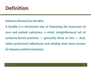 Infection Control Bundles | PPTX