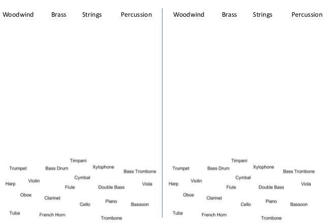 6 instruments-orchestra-worksheet