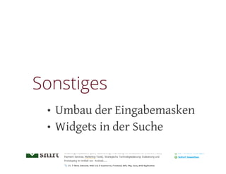 6. ITmitte Community Training - technische Neuerungen 2012