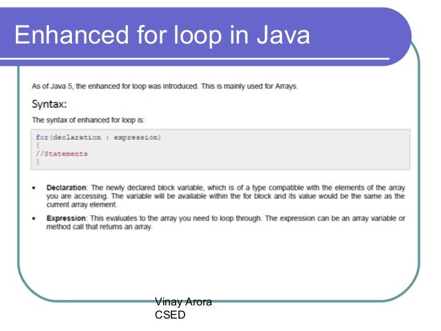 java for loop syntax java for loop syntax