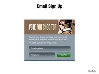 Email Sign Up
 