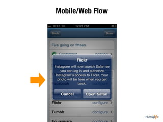 Mobile/Web Flow
 
