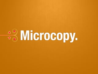 Microcopy.
 