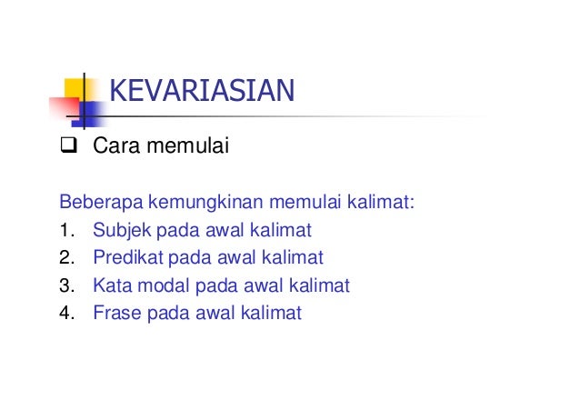 Kalimat Efektif 2 Kalimat Efektif 2