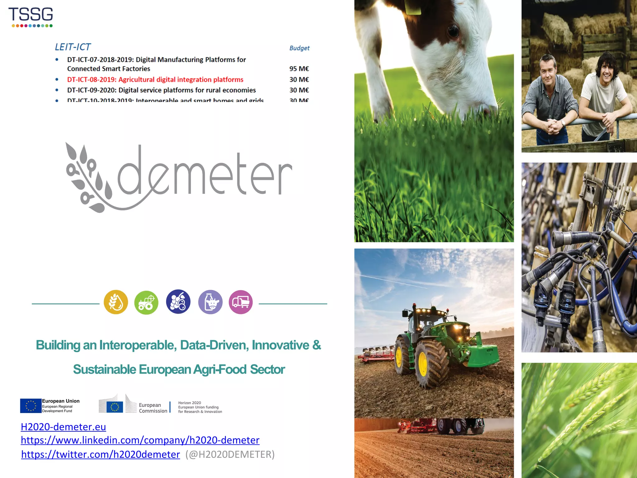 Advancing the agri-food value chain from large scale deployment and ...