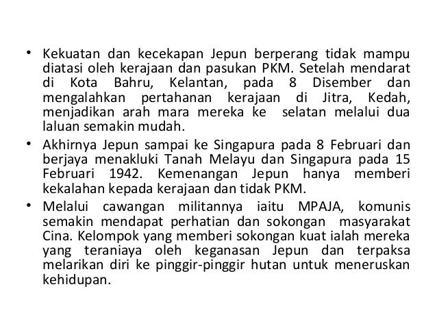 6 komunis dan darurat di tanah melayu
