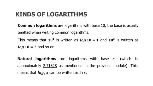 6 Logaritmic Functions Pptxdddddddddddddddddddddddddddddddddd Ppt