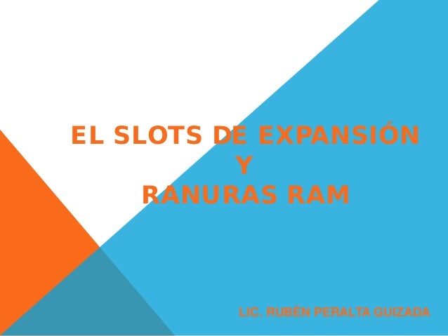 Tipos de ranuras o slots de expansion