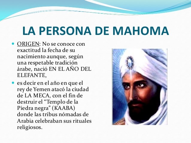 MAHOMA Y EL ISLAMISMO