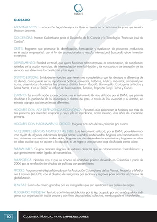 Colombia: Manual para emprendedores