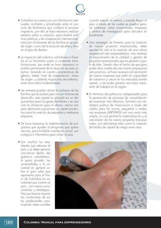 Colombia: Manual para emprendedores