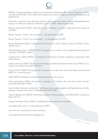 Colombia: Manual para emprendedores