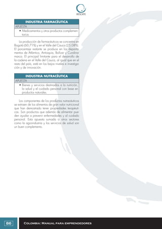 Colombia: Manual para emprendedores