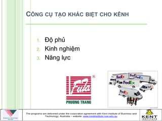 CÔNG CỤ TẠO KHÁC BIỆT CHO KÊNH


   1.   Độ phủ
   2.   Kinh nghiệm
   3.   Năng lực
 