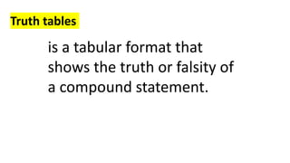Truth In Math 6-Math-Logic.pptx Math logic general mathematics | PPTX