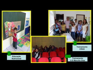 Treinamento U.S Marcílio Dias Treinamento CRAS Educação Nutricional 