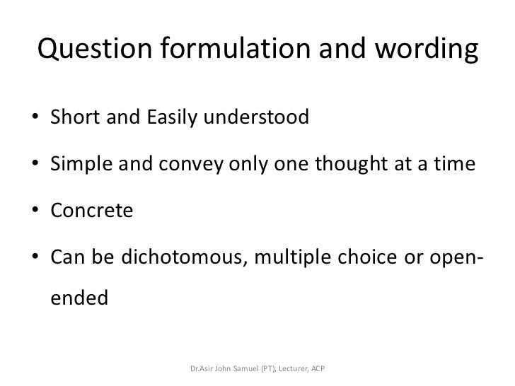 6.method of data collection 6.method of data collection
