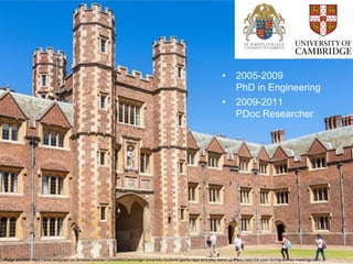 Fabio Galasso
Computer Vision e Machine Learning; Applicazioni e Sviluppi | 5 November 2019
10
• 2005-2009
PhD in Engineering
• 2009-2011
PDoc Researcher
Image sources: https://www.telegraph.co.uk/news/uknews/12045089/Cambridge-University-students-glorify-rape-and-play-stand-up-if-you-hate-the-poor-during-society-meetings.html
 