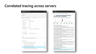 Correlated tracing across servers
 
