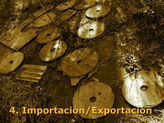 4. Importación/Exportación
 