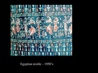 Egyptian textile – 1950’s

 