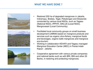 Pivate Financing Initiave Through Community Based Coastal Carbon Corridor Initiative