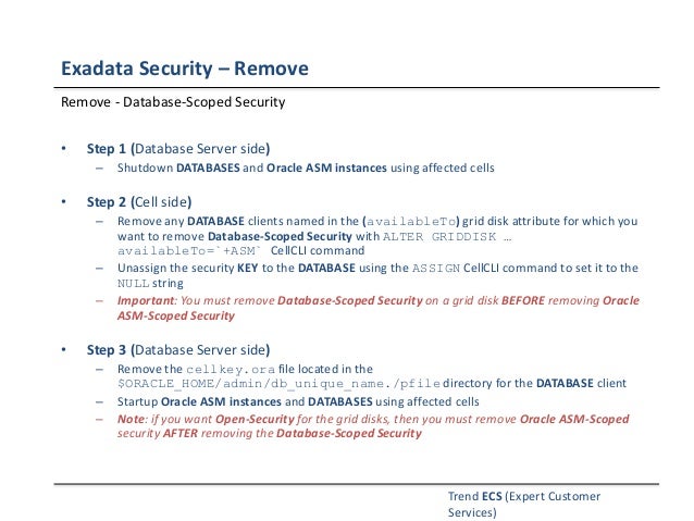 6 Oracle Exadata Security Trend Ecs Final