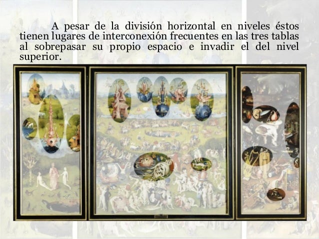 Estudio Del Jardin De Las Delicias De El Bosco Parte 6 Ordenaci