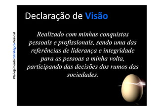 Planejamento Estratégico Pessoal