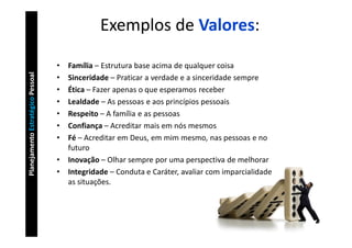 Planejamento Estratégico Pessoal