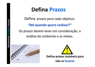 Planejamento Estratégico Pessoal