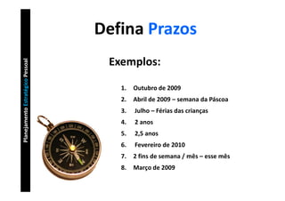 Planejamento Estratégico Pessoal