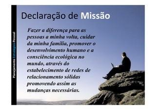 Planejamento Estratégico Pessoal