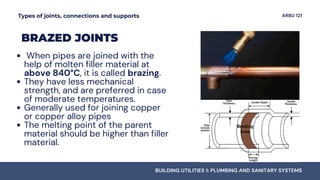 Plumbing Materials and Fittings - ArBU121: Plumbing and Sanitary ...