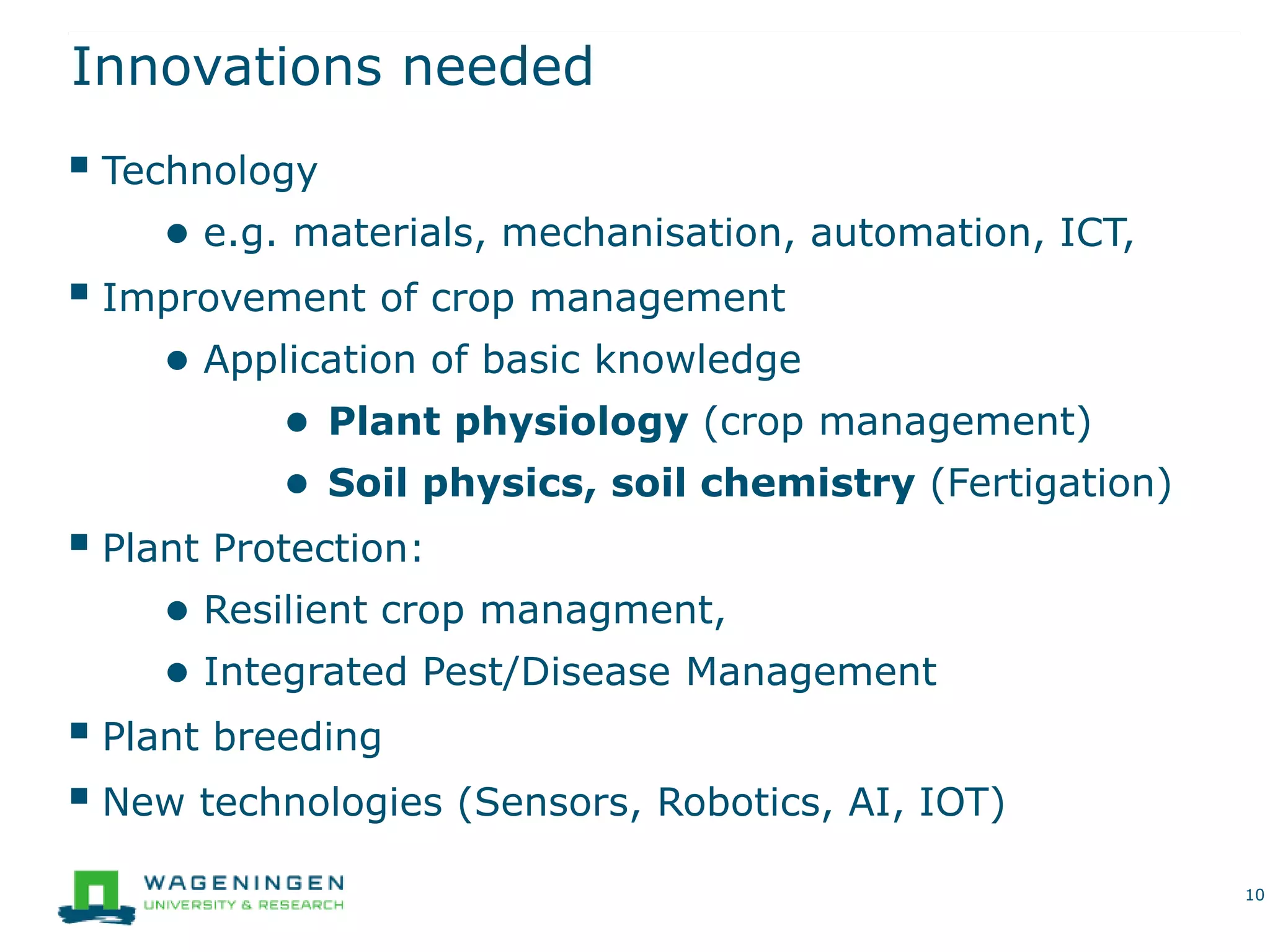 An overview of the Dutch Greenhouse horticulture with emphasis on ...
