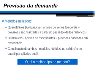 Previsão da demanda (parte 1)