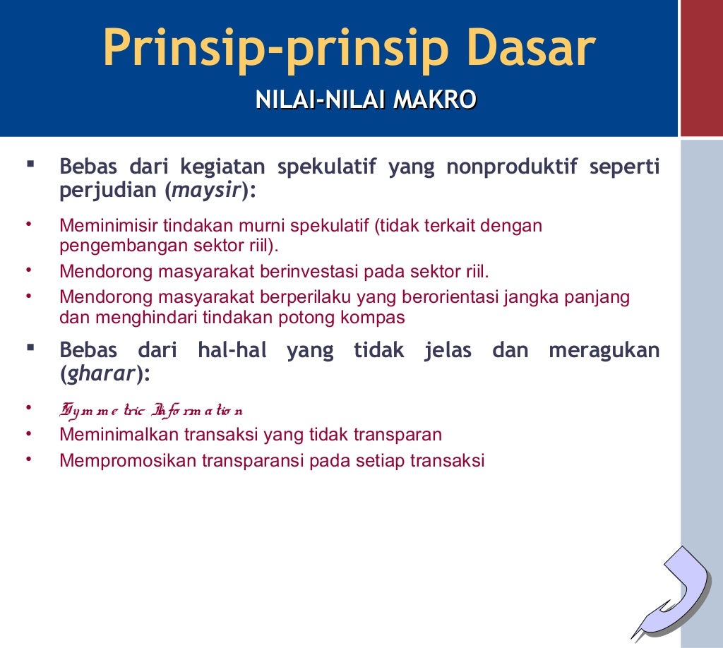 Prinsip operasional bank syariah
