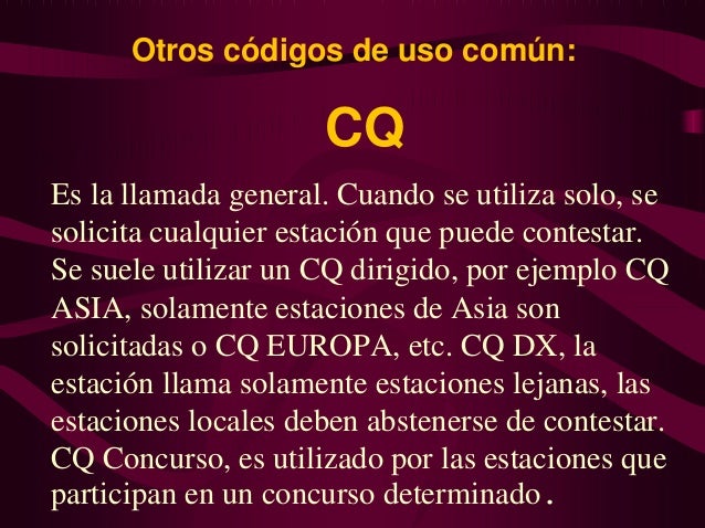 Procedimientos Qso - 