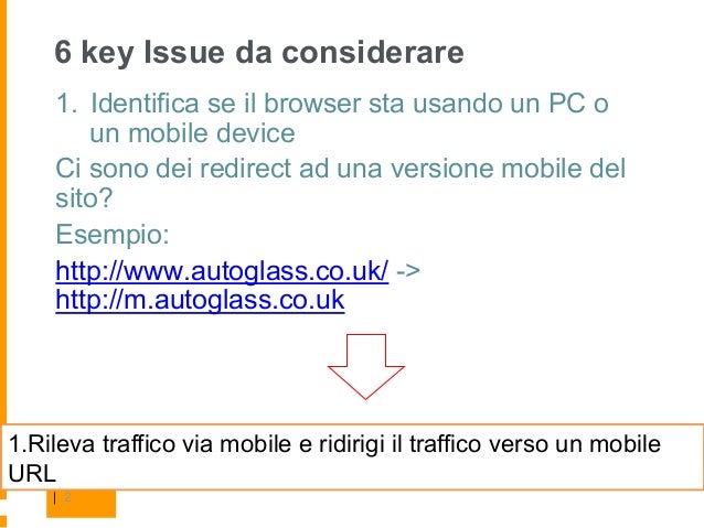 Progettare una mobile web app Progettare un mobile
